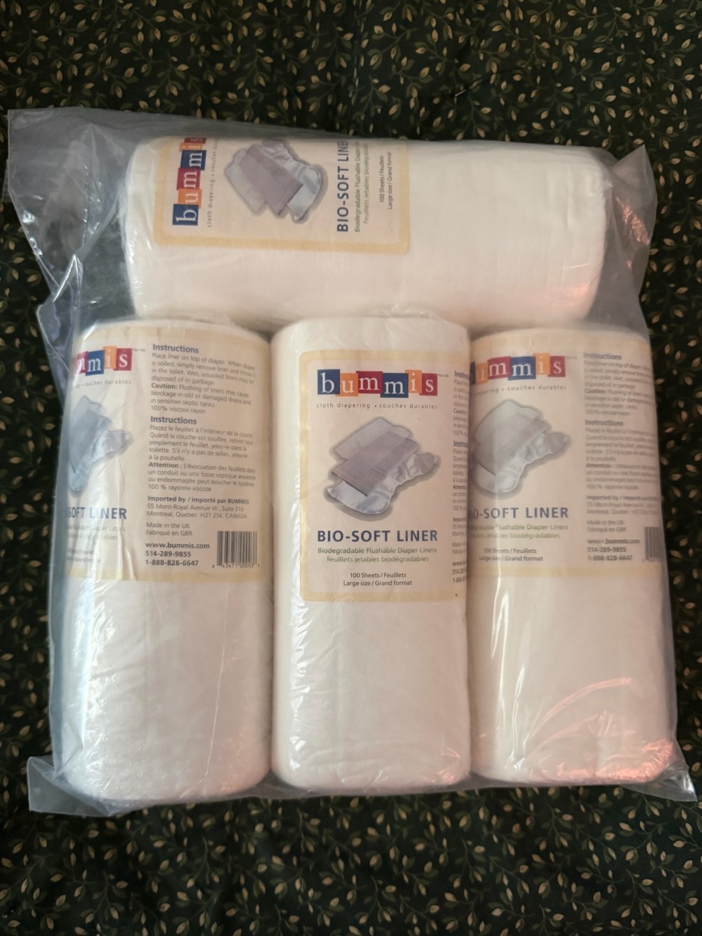 Bummi’s Bio-Soft Cloth Diaper Liners